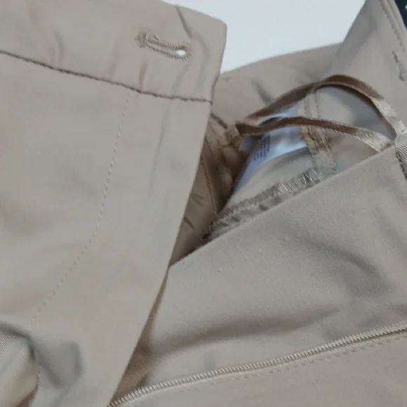 Jones New York Women's Stretch Trousers in Tan - Picture 3 of 10